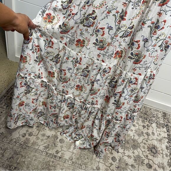 Joie Boho Floral Strap Maxi Dress Size Extra Small - Picture 5 of 15